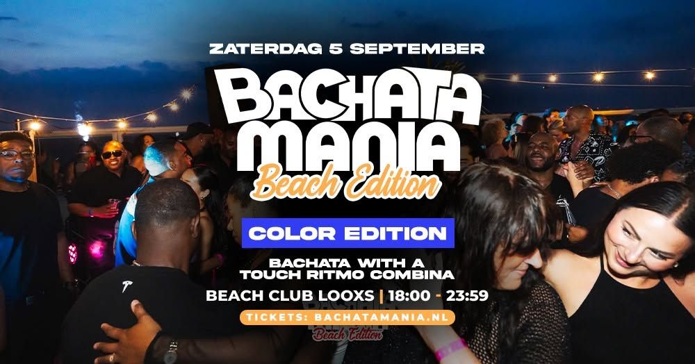 Bachata Mania – On the Beach: Color Edition in Renesse